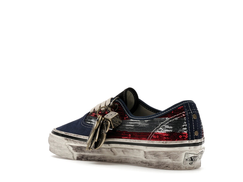 Vans Premium Authentic La Habana Red Navy - Red/Navy - VN000DB8Z11 - 23