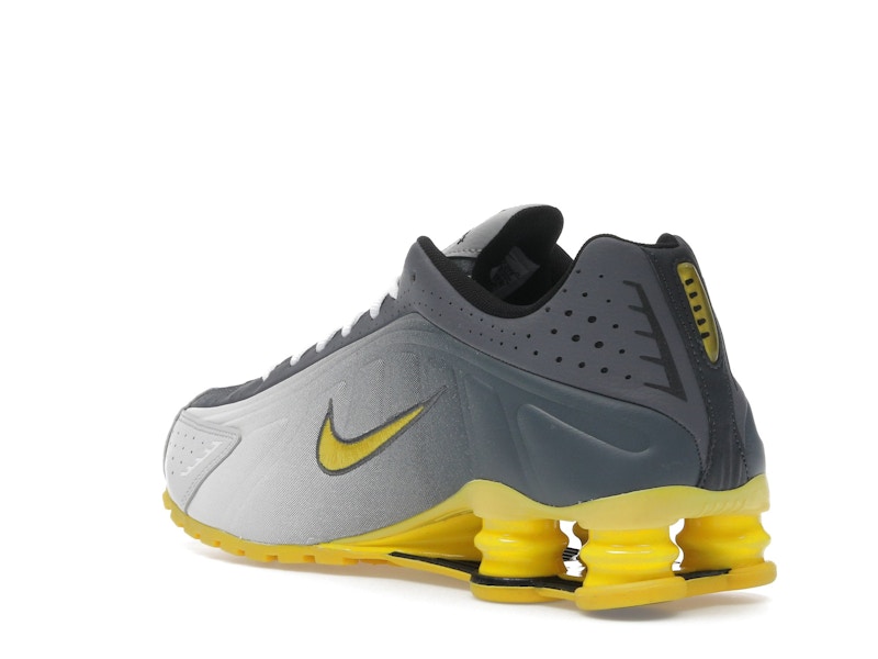 Nike Shox R4 Bright Citron - Vast Grey/Light Graphite/Smoke Grey/Bright Citron - IH3397-078 - 23