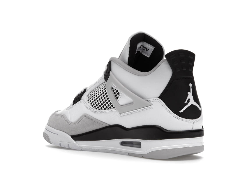 Air Jordan 4 Retro Military Black - White/Black-Neutral Grey - DH6927-111 - 23