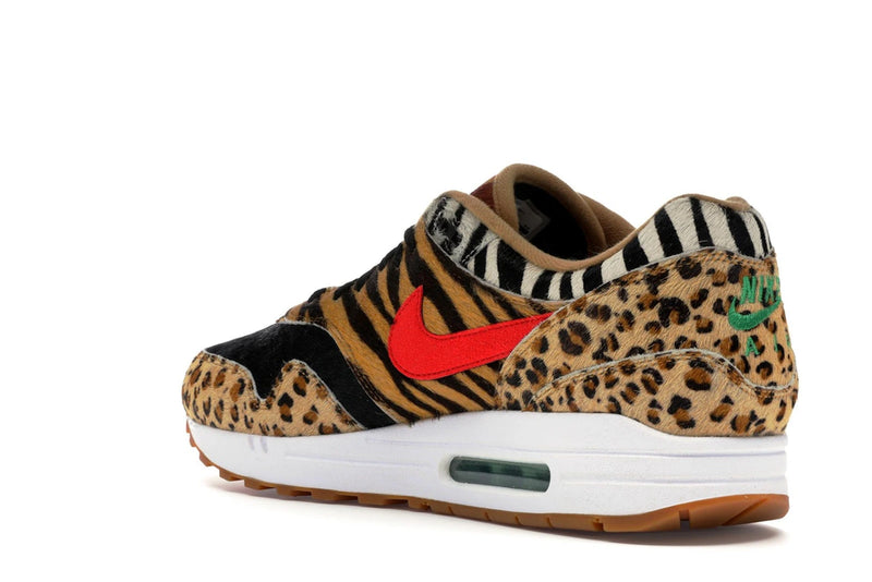 Nike Air Max 1 Atmos Animal Pack 2 (2018) Black Box - Wheat/Sport Red-Bison-Classic Green - AQ0928-700 - 23