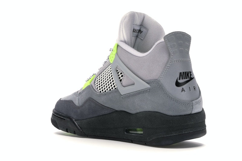 Air Jordan 4 Retro SE Neon - Cool Grey/Volt-Wolf Grey-Anthracite - CT5342-007 - 23