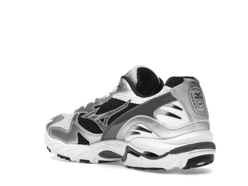 Mizuno Wave Rider 10 White Silver Black - vue 23