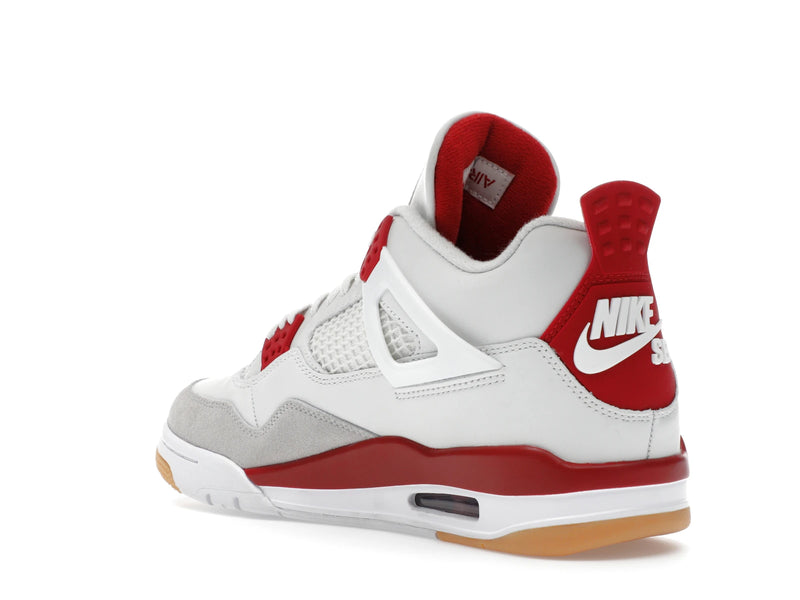 Air Jordan 4 Retro SB Varsity Red - Summit White/Varsity Red-Neutral Grey-Gum Yellow - DR5415-106 - 23