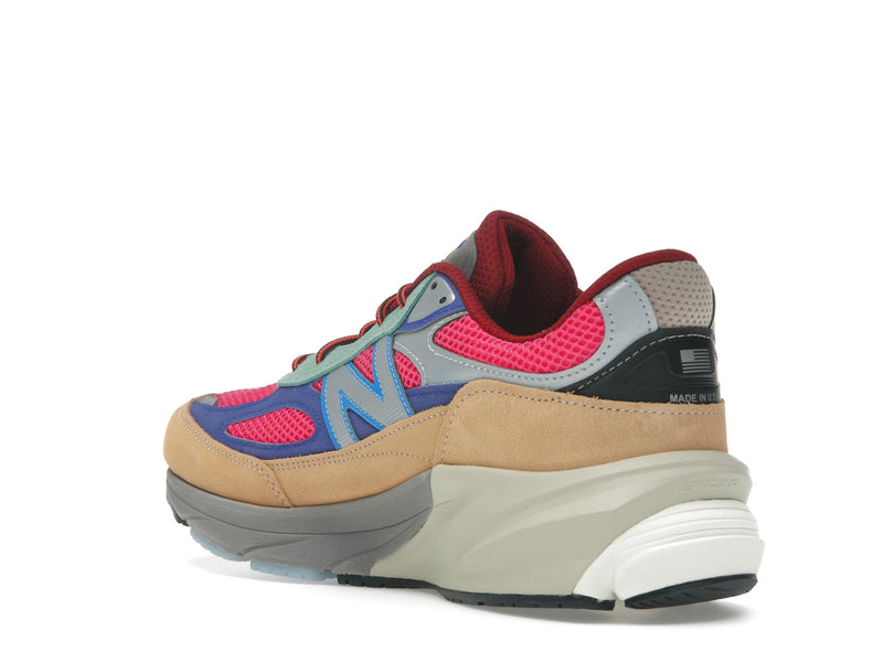 New Balance 990v6 Miusa Action Bronson Ainozama - Beige/Purple/Pink - U990AT6 - 23