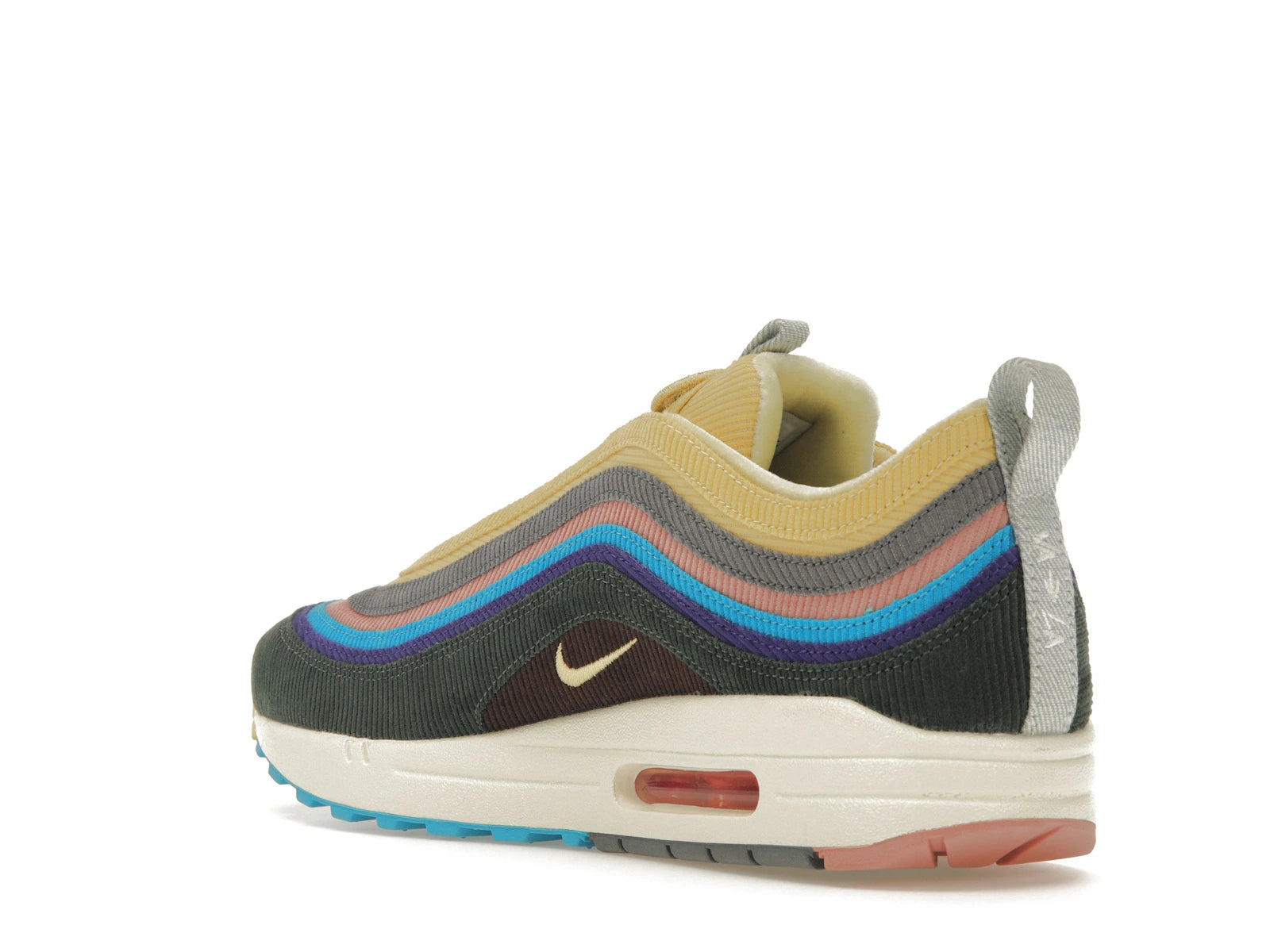 Nike Air Max 1 97 Sean Wotherspoon Na - Light Blue Fury/Lemon Wash - AJ4219-400 - 23