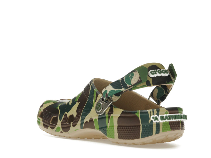 Crocs Classic Clog A Bathing Ape Bape Abc Camo Green - ABC Camo/Green - 209627-212 - 23