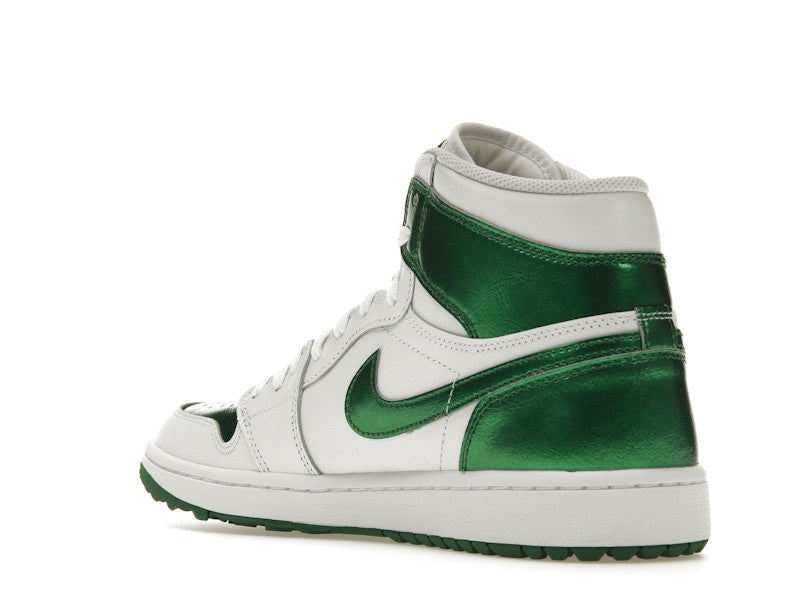 Air Jordan 1 Retro High Golf Metallic Green - White/Pine Green - DQ0660-130 - 23