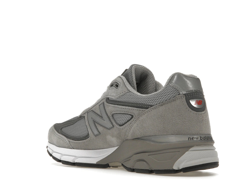 New Balance 990v4 Made In Usa Grey Silver - Grey/Silver - U990GR4 - 23