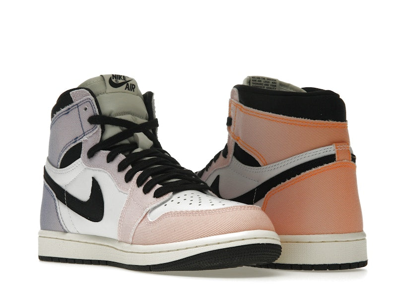 Air Jordan 1 Retro High OG Skyline - Vivid Orange/Black/Iced Lilac/True Blue/Sail - DX0054-805 - 23
