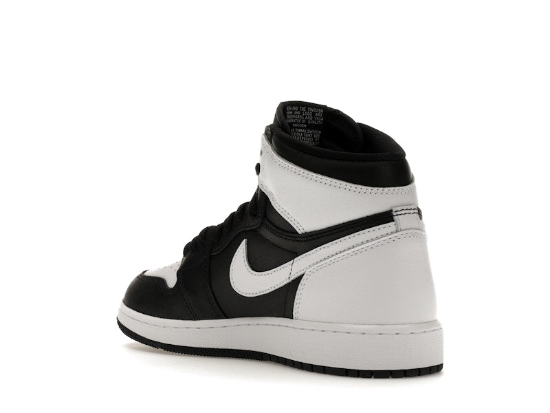 Air Jordan 1 High OG Black White (GS) - weergave 23