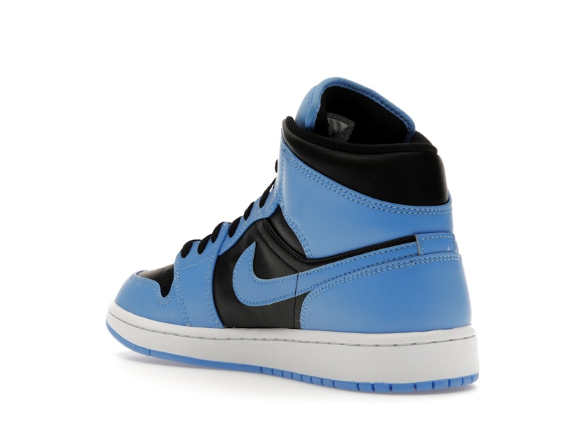 Air Jordan 1 Mid Azul Universitario Negro - vista 23