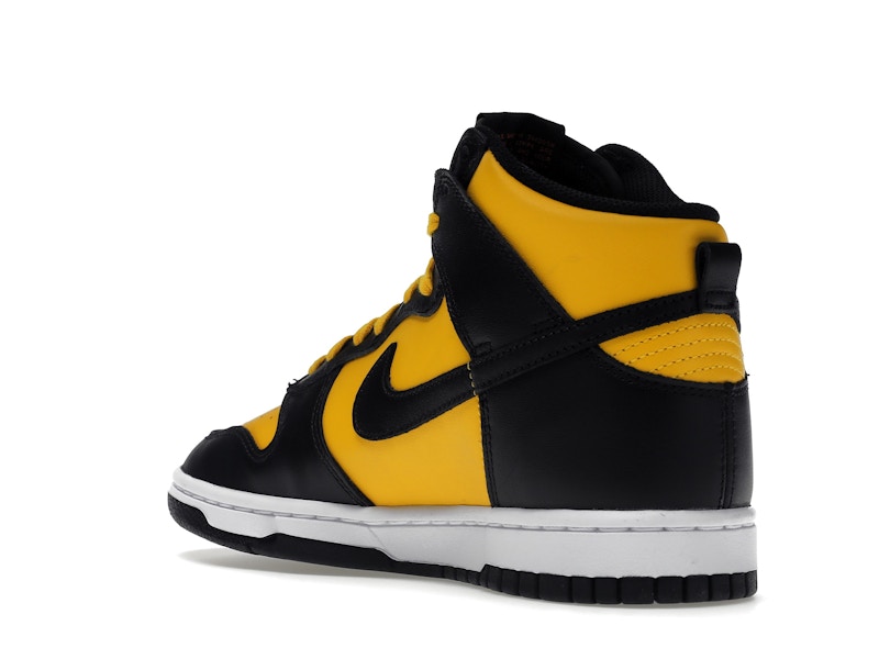 Nike Dunk High Retro Reverse Goldenrod - University Gold/Black/White/Habanero Red - DD1399-700 - 23