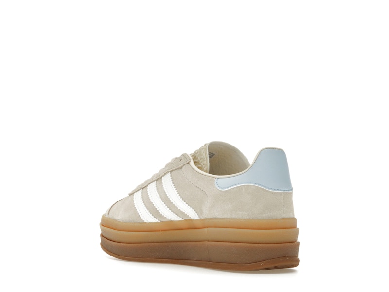 adidas Gazelle Bold Wonder White Clear Sky (Kids) - Wonder White/Cloud White/Clear Sky - JH5540 - 23