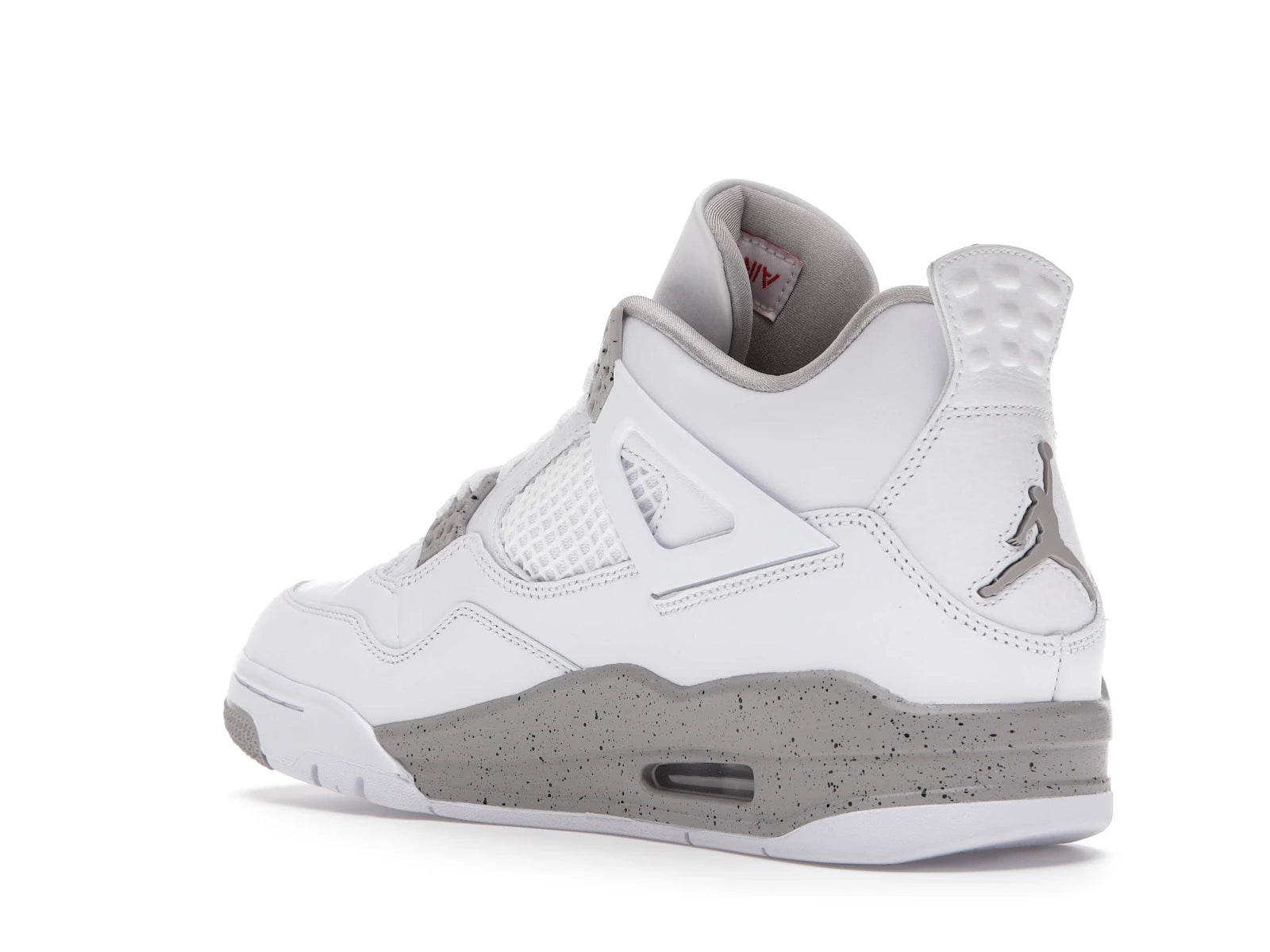 Air Jordan 4 Retro White Oreo (2021) - White/Tech Grey-Black-Fire Red - CT8527-100 - 23