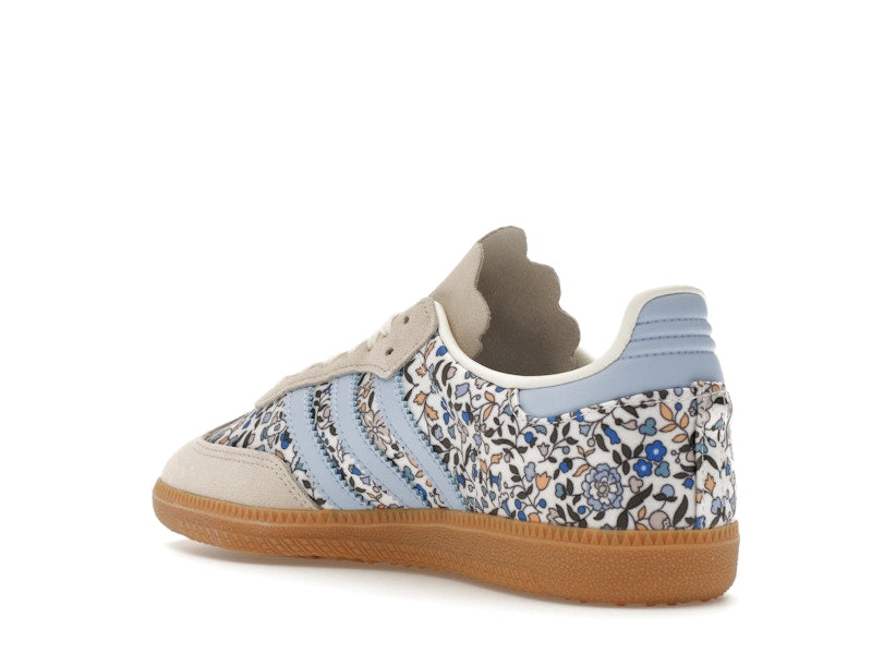 adidas Samba OG Liberty London Blue Floral (GS) - Blue/Off White/Gum - JP8080 - 23