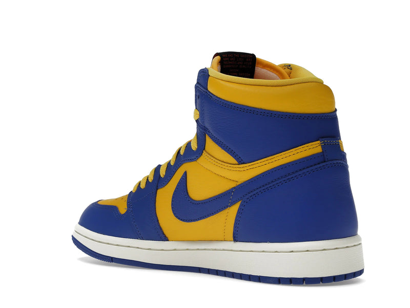 Air Jordan 1 Retro High OG Reverse Laney (W) - Varsity Maize/Game Royal/Sail/Black/Fire Red - FD2596-700 - 23