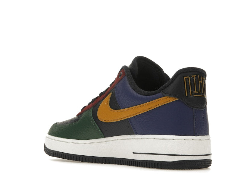 Nike Air Force 1 Low '07 LX Command Force Obsidian Gorge Green (Women's) - Gorge Green/Gold Suede/Obsidian - DR0148-300 - 23