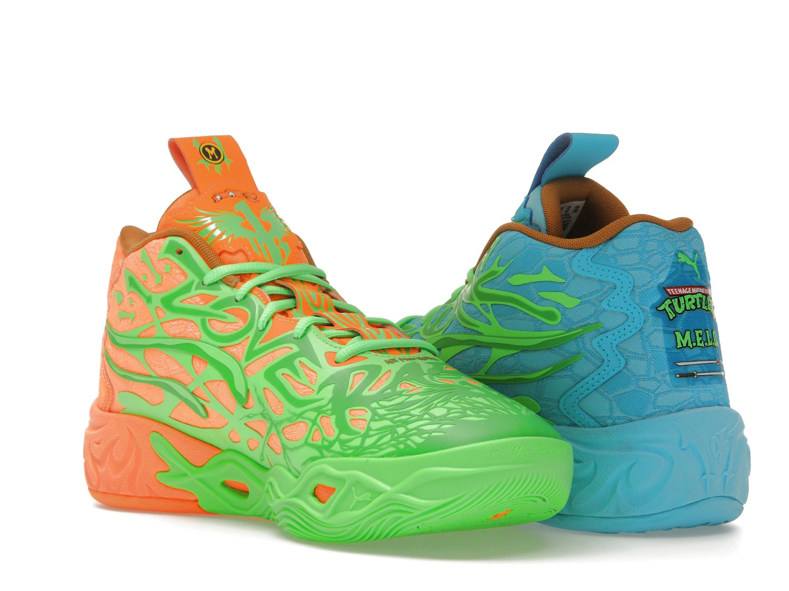 Puma Lamelo Ball Mb04 Teenage Mutant Ninja Turtles Leonardo And Michelangelo - view 23