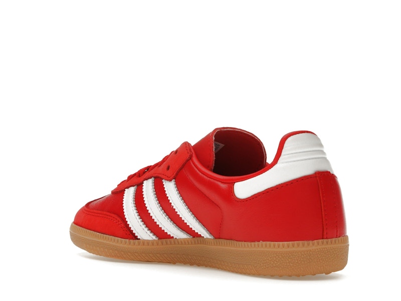 adidas Samba OG Better Scarlet (Women's) - White/Better Scarlet/Gum - IE6524 - 23