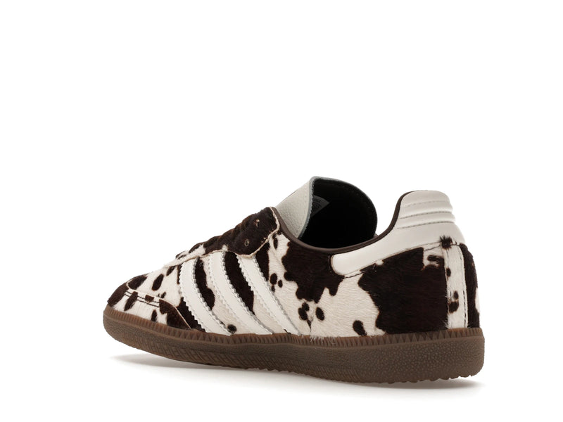 Adidas Samba OG Cow Print Dark Brown White - Dark Brown/Cloud White/Gum - KK2238 - 23