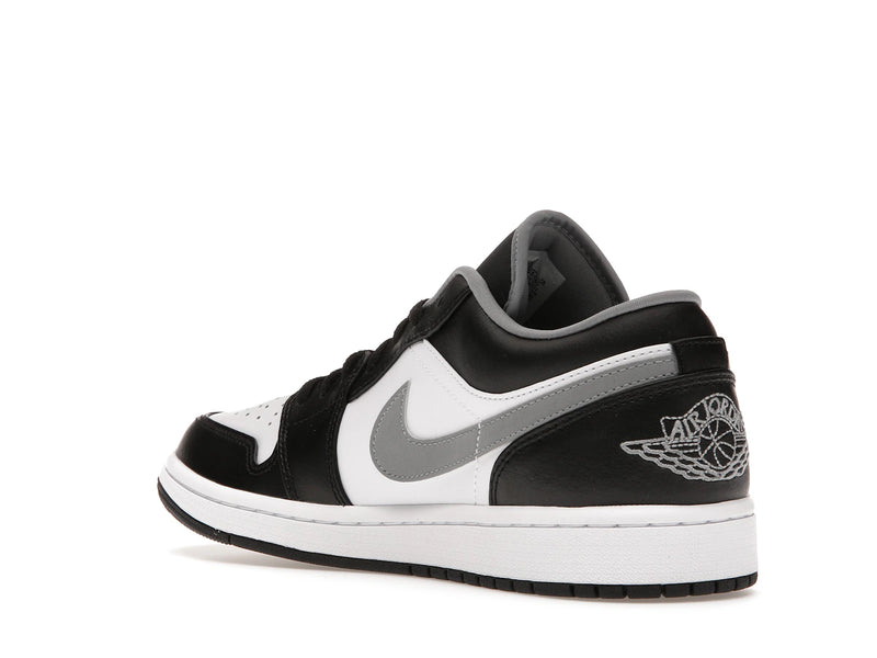 Air Jordan 1 Low Black White Grey - Black/Particle Grey-White - 553558-040 - 23
