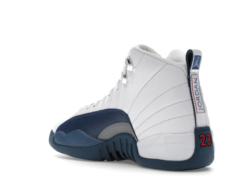 Air Jordan 12 Retro French Blue (2025) (GS) - White/French Blue/Metallic Silver/Varsity Red - 153265-114 - 23