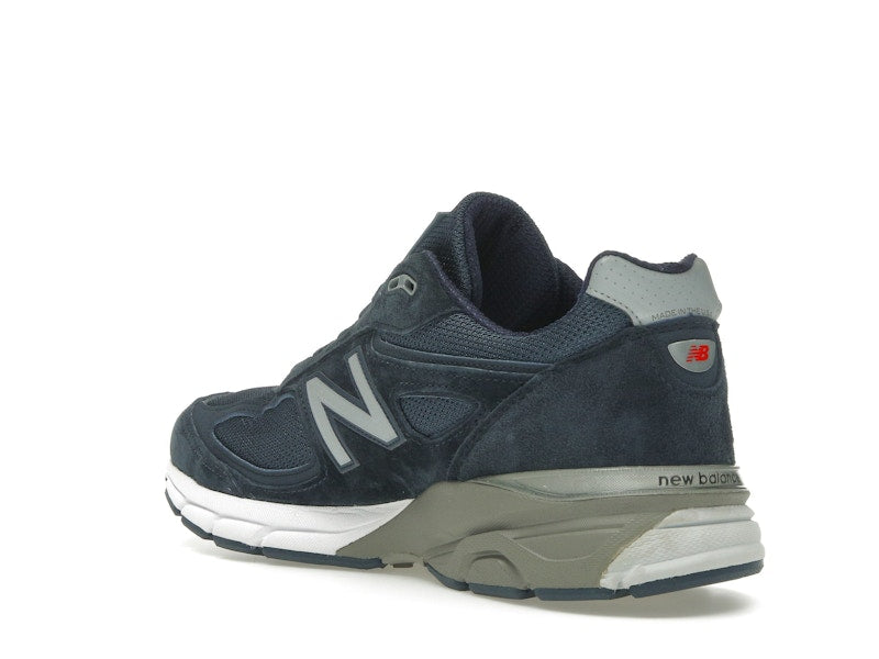 New Balance 990v4 MiUSA Navy - Navy/Silver - U990NV4 - 23