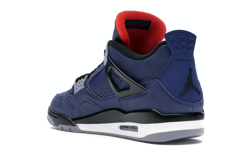 Air Jordan 4 Retro Winter - Loyal Blue/White-Habanero Red-Black - CQ9597-401 - 23