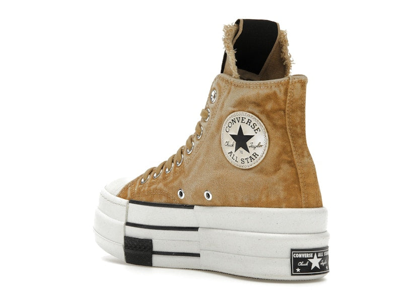 Converse DBL DRKSTAR Chuck Taylor All Star 70 Hi Rick Owens DRKSHDW Overdye Blonde - Ansicht 24