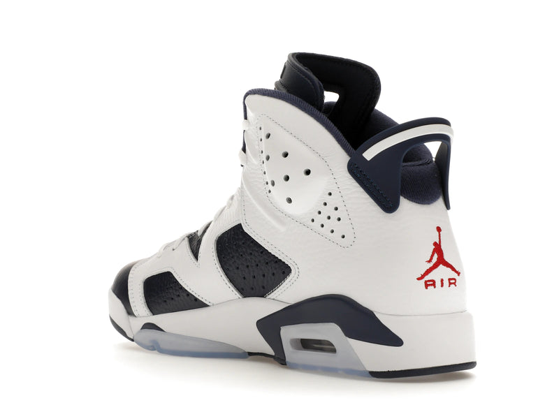 Air Jordan 6 Retro Olympic (2024) - White/Varsity Red/Midnight Navy - CT8529-164 - 23