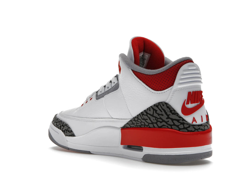 Air Jordan 3 Retro Fire Red (2022) - White/Fire Red/Cement Grey/Black - DN3707-160 - 23