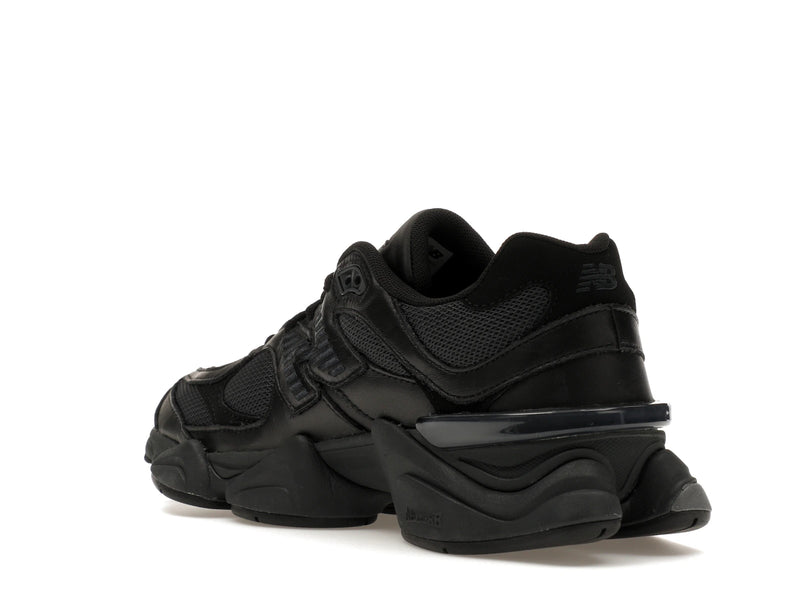 New Balance 9060 Triple Black Leather - U9060NRI - 23