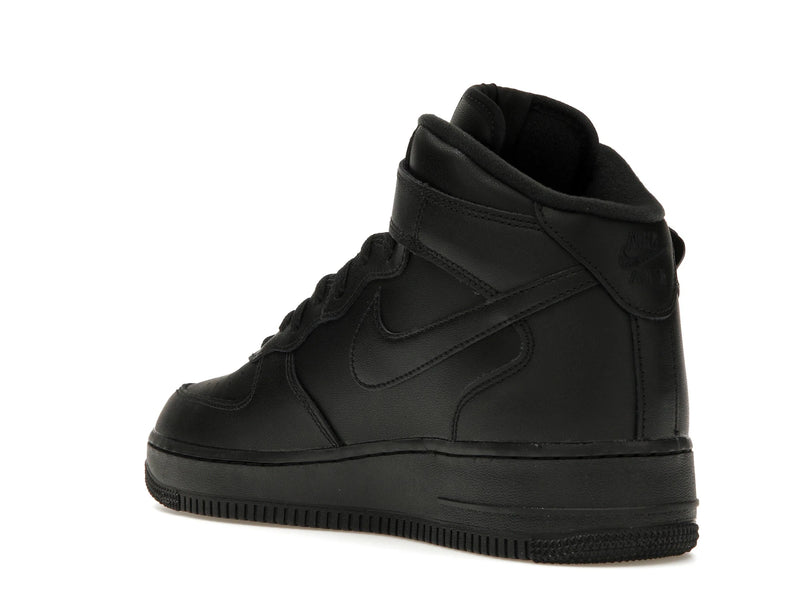 Nike Air Force 1 Mid Supreme Black - Black/Black-Black - FZ8784-001 - 23