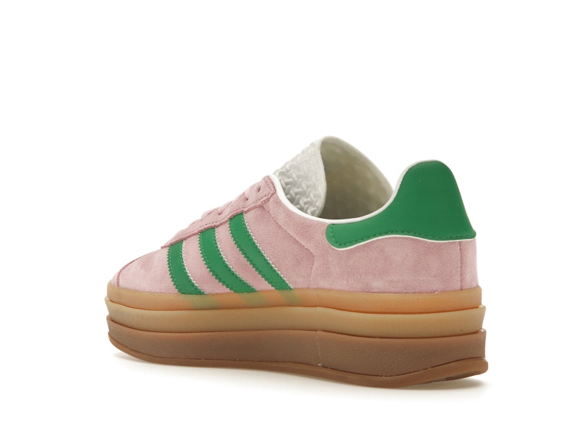 adidas Gazelle Bold True Pink (Women's) - True Pink/Green/Cloud White - IE0420 - 23