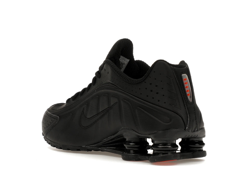 Nike Shox R4 Black (W) - Black/Black-Max Orange - AR3565-004 - 23