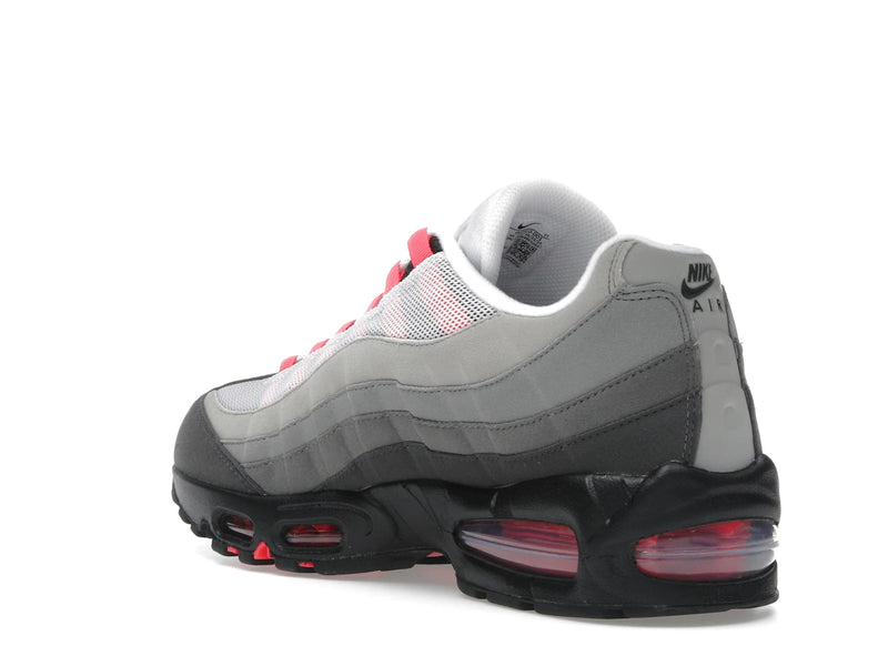 Nike Air Max 95 OG Big Bubble Solar Red 20 (2025) - Black/Medium Ash/Dark Pewter/Solar Red - IM7410-001 - 23