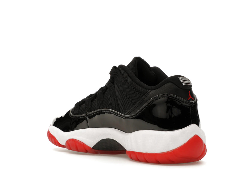 Air Jordan 11 Retro Low Bred (2025) (GS) - Black/White-Varsity Red - FV5121-006 - 23