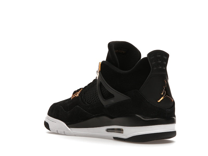 Air Jordan 4 Retro Royalty - Black/Metallic Gold-White - 308497-032 - 23