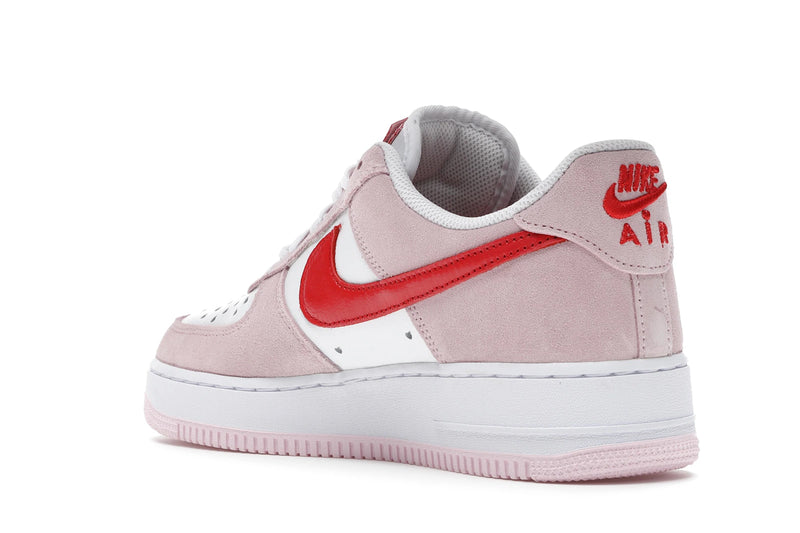 Nike Air Force 1 07 QS Love Letter - Tulip Pink/University Red-White - DD3384-600 - 23