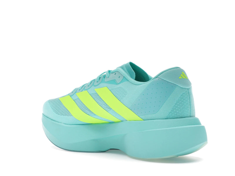 Adidas Adizero Evo SL Flash Aqua Lucid Lemon - Flash Aqua/Lucid Lemon/Mint Ton - JS4506 - 23