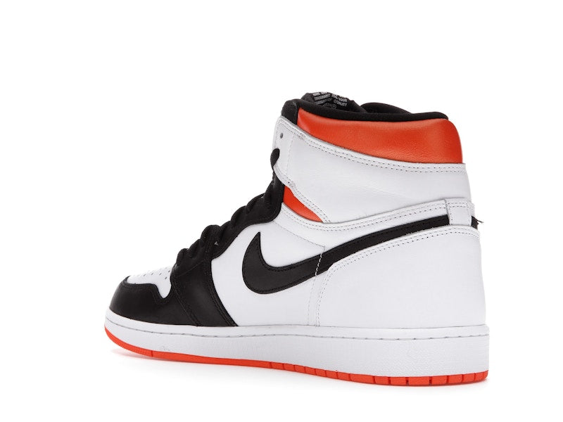 Air Jordan 1 Retro High Electro Orange - White/Electro Orange-Black - 555088-180 - 23