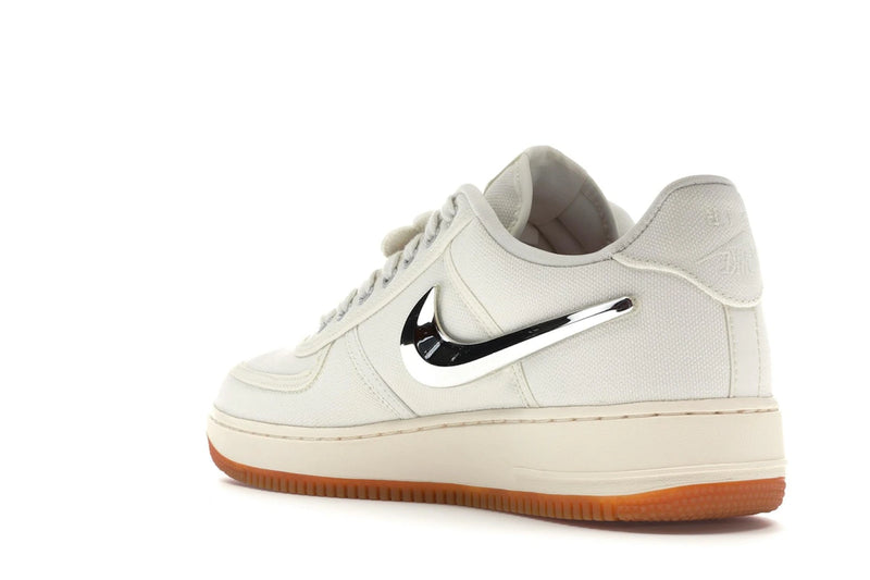 Nike Air Force 1 Low Travis Scott Sail - Sail/Sail-Gum Light Brown - AQ4211-101 - 23