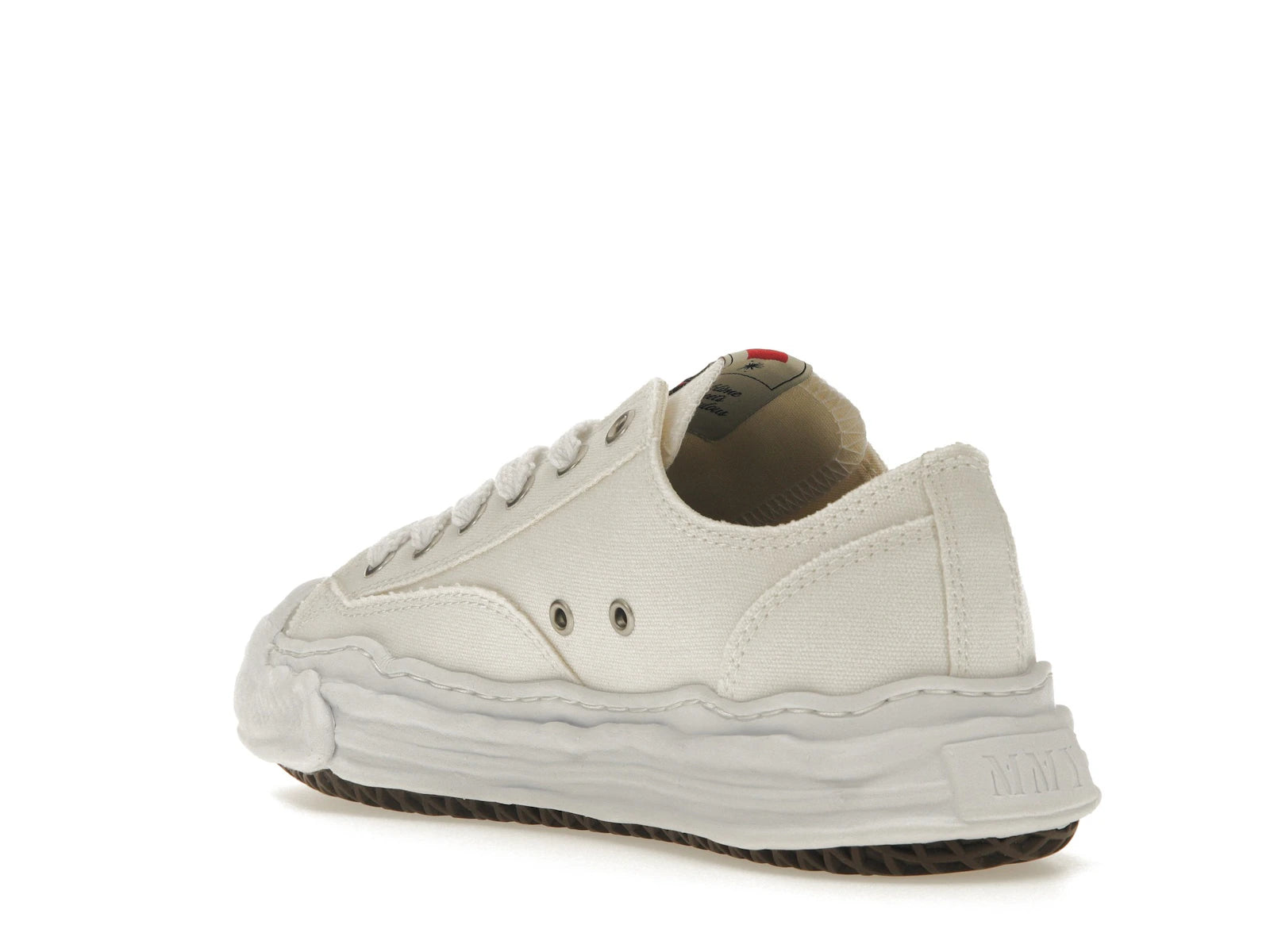Mihara Yasuhiro Hank OG Sole Canvas Low White - White/White - A05FW702-WHT - 23