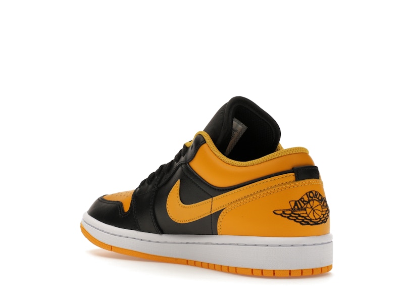 Air Jordan 1 Low Yellow Ochre - Black/Yellow Ochre/White - 553558-072 - 23
