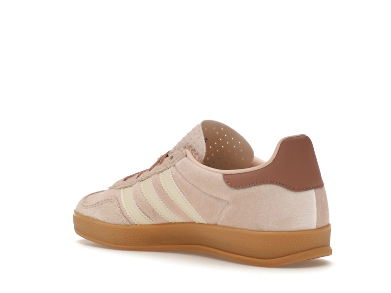 adidas Gazelle Indoor Wonder Quartz Velvet (Women's) - Wonder Quartz/Warm Clay/Gum - JR0232 - 23