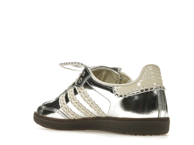 Adidas Samba Wales Bonner Silver - Silver Metallic/Cream White/Grey One - IG8181 - 23