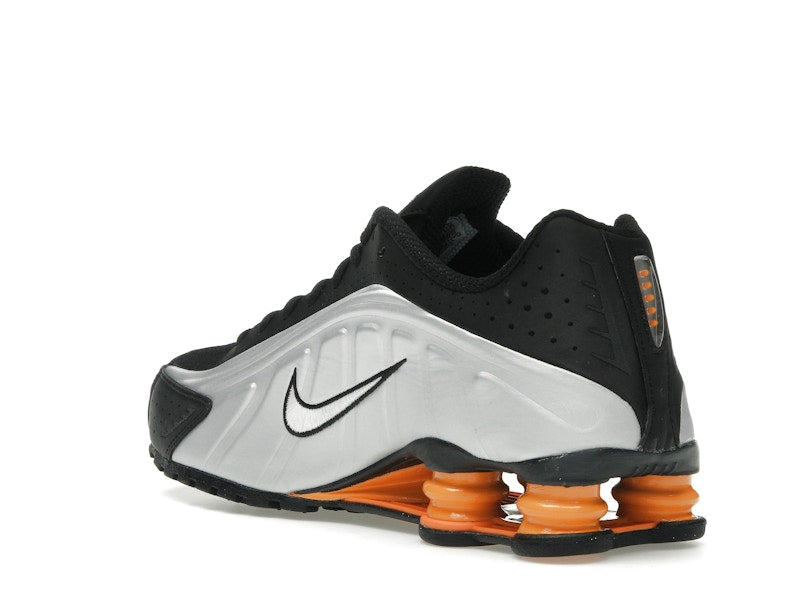 Nike Shox R4 Bright Mandarin - Black/Vast Grey/Bright Mandarin/Metallic Silver - HQ1988-003 - 23