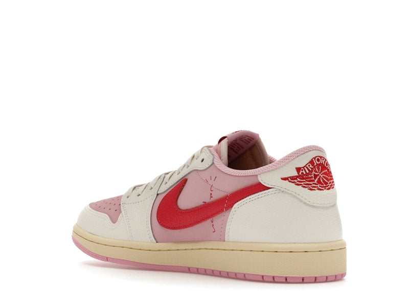 Jordan 1 Retro Low OG SP Travis Scott Sail Tropical Pink - view 24