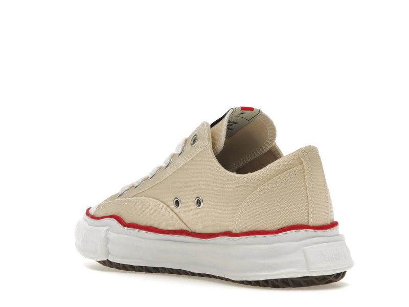Mihara Yasuhiro Peterson OG Sole Canvas Low Natural - Natural/White - A04FW729 - 23