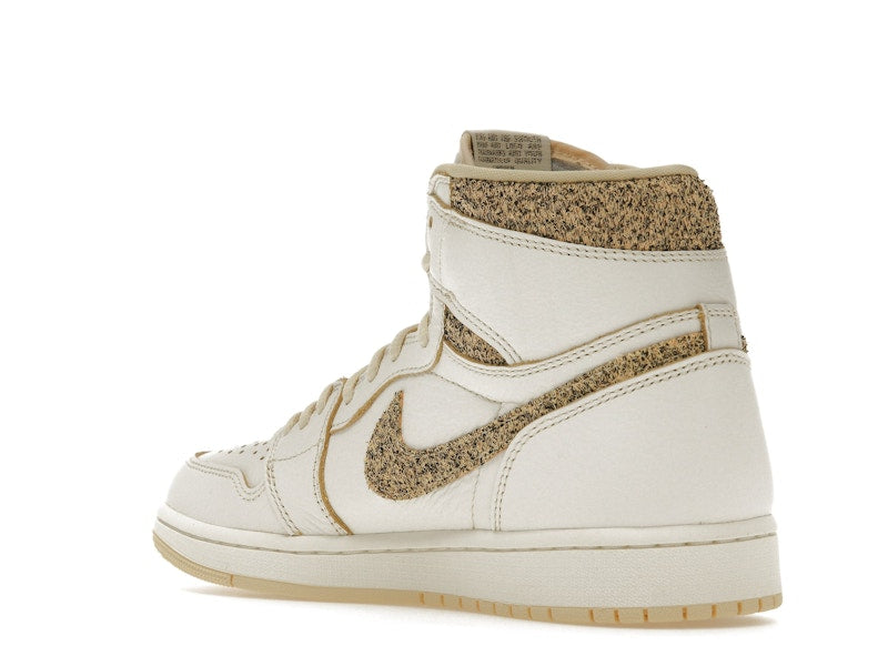 Air Jordan 1 Retro High OG Craft Vibrations Of Naija - Sail/Pale Vanilla-Black - FD8631-100 - 23